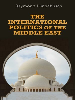 cover image of international politics of the Middle East